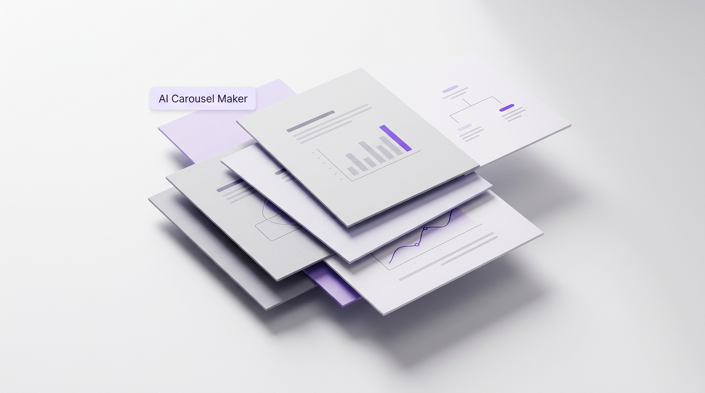 مولد كاروسيل بالذكاء الاصطناعي: أنشئ كاروسيلات تعليمية لإنستغرام فوراً