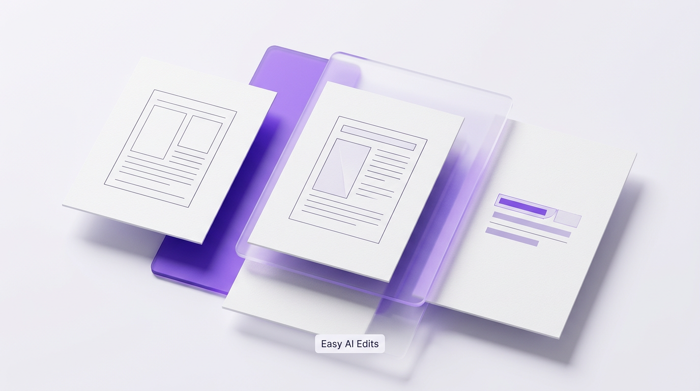 تعديلات سهلة بالذكاء الاصطناعي: حسّن التصاميم والنصوص بدون البداية من الصفر